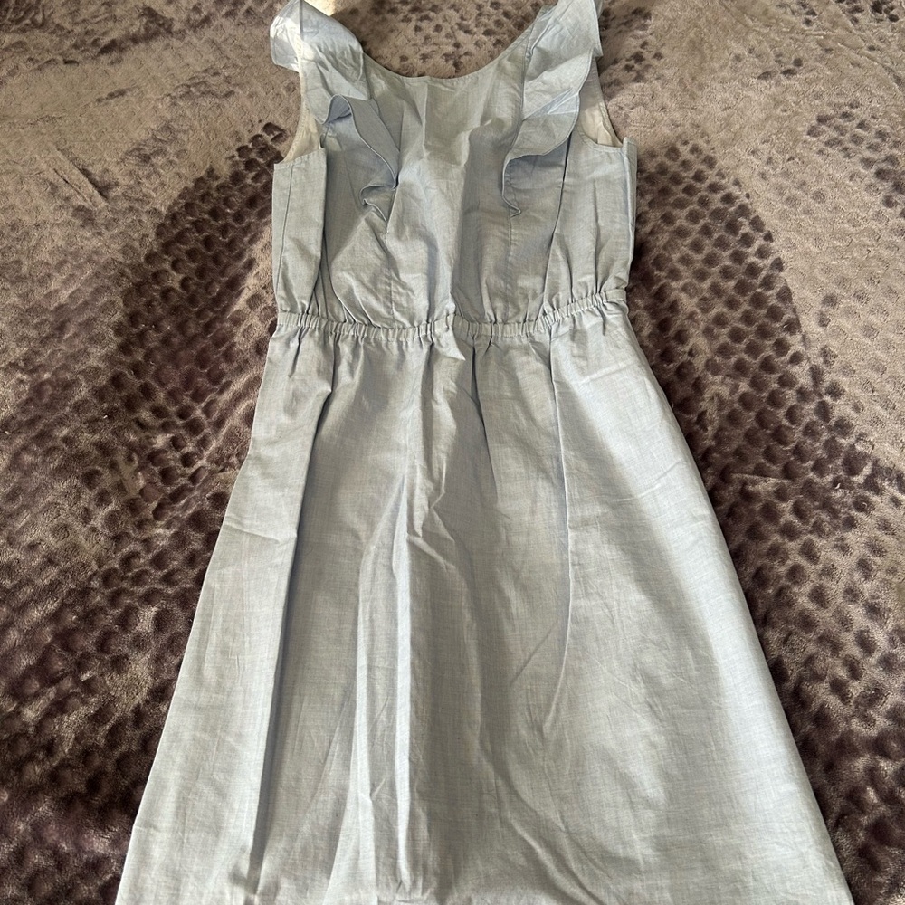 J. Crew Casual Dress in Light Gray
